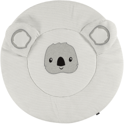 Alvi ® Manta De Gateo Infantil Redonda 3D Ringlets Koala Gris Ø100cm