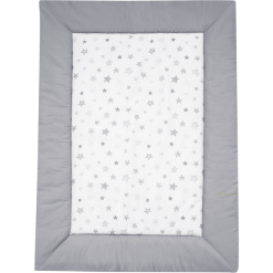 Alvi Manta De Juegos Estrellas Plateado/gris 100 X 135 Cm