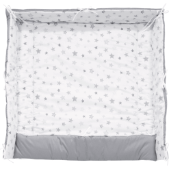Alvi Manta De Juegos Para Parque Estrellas Plateadas 70 X 100 Cm