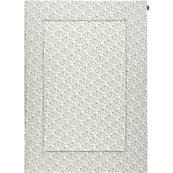 Alvi Manta Para Niños Pequeños Petit Fleurs Verde/blanco 100 X 135 Cm