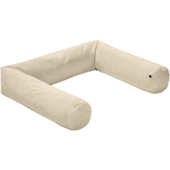 Alvi ® Protector De Cuna Special Fabric Quilt Beige