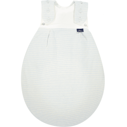 Alvi ® Saco De Dormir Prematuro Saco Exterior SuperSoft Franja Azul 44/56 Cm