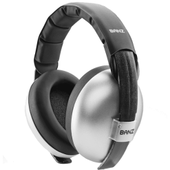 Baby Banz Orejeras De Protección Auditiva Plata