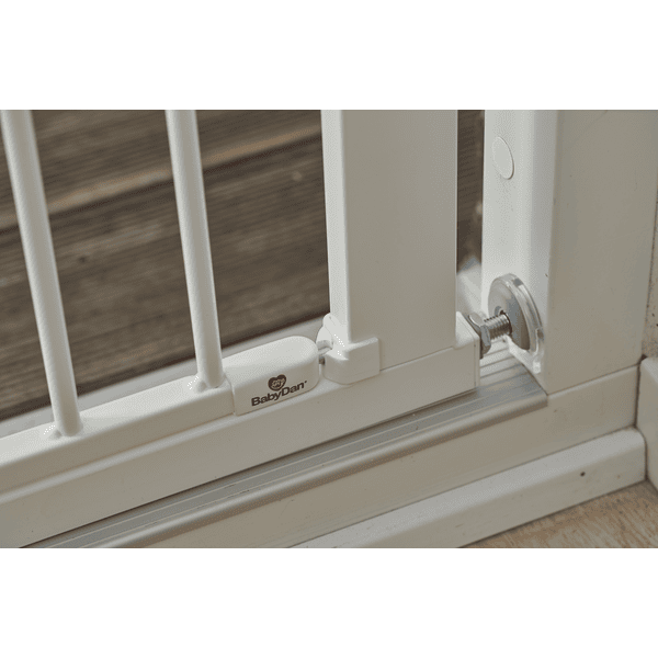 BabyDan Puerta De Seguridad Perfecto Cierre Blanco - Imagen 3