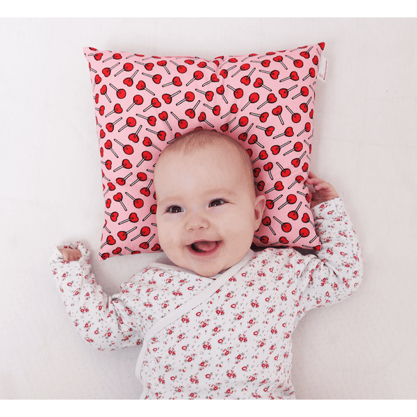 BabyDorm Almohada Preventiva EasyDorm Ocre Con Confeti De Color - Imagen 4