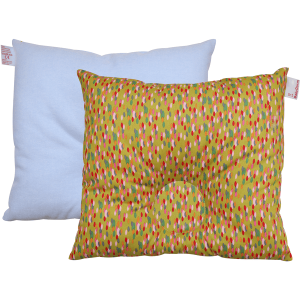 BabyDorm Almohada Preventiva EasyDorm Ocre Con Confeti De Color - Imagen 5