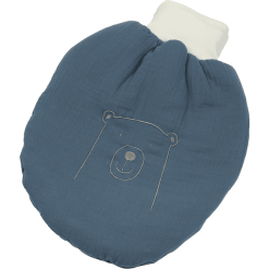 Bebes Collection Be 's Collection Muslin Romper Bag Ligeramente Acolchado Azul Oscuro