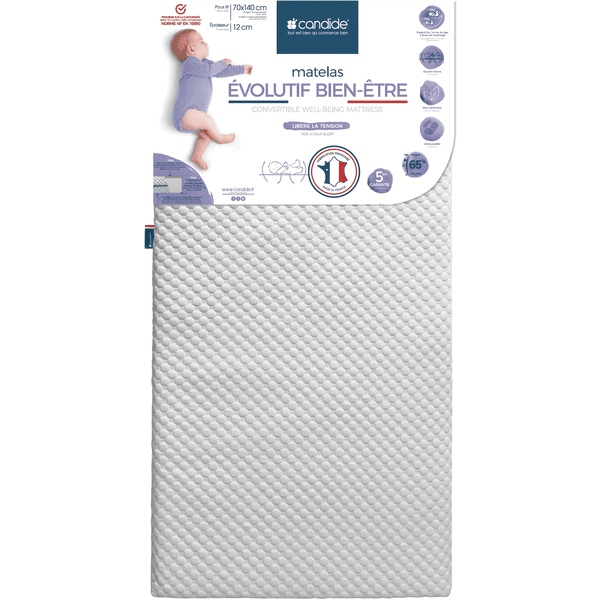 Candide Colchón Évolutif Bien être 70 X 140 Cm - Imagen 5