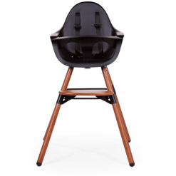 Childhome CHILD HOME Trona Evolu 2 Nogal / Negro 2 En 1 + Anillo