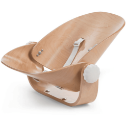 CHILDHOME Newborn Asiento Recién Nacido Evolu Madera / Blanco