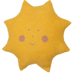 DAVID FUSSENEGGER Cojín Sol Mostaza