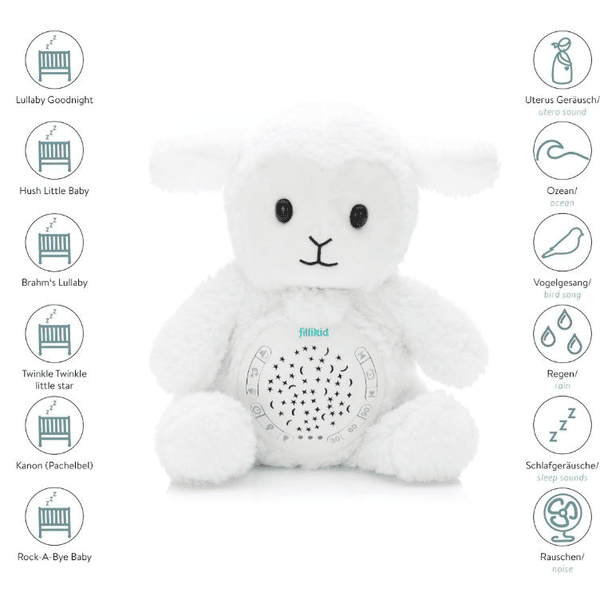 Fillikid Peluche Con Luz Y Sonido Oveja - Imagen 5