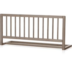 Fillikid Protector De Cama Barrotes Lea 100 X 45 Cm Gris