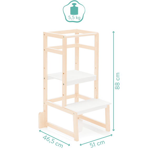 Fillikid Torre De Aprendizaje Infantil Madera - Imagen 3