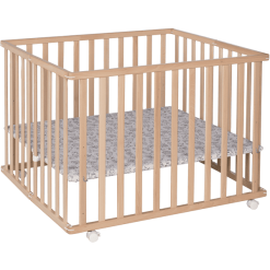 Geuther Parque Infantil Leela 94 X 102,5 Cm Little Monsters Madera