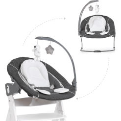Hauck Accesorio De Hamaca Bouncer Deluxe Melange Grey
