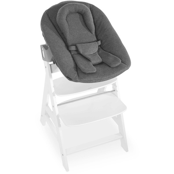Hauck Hamaca Bebé Combinable Alpha Jersey Premium Bouncer Charcoal - Imagen 3