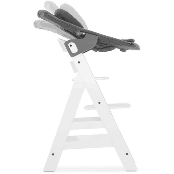 Hauck Hamaca Bebé Combinable Alpha Jersey Premium Bouncer Charcoal - Imagen 5