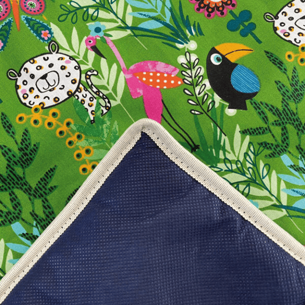 IDEENREICH Manta Rastrera King Size Toucan Green - Imagen 5