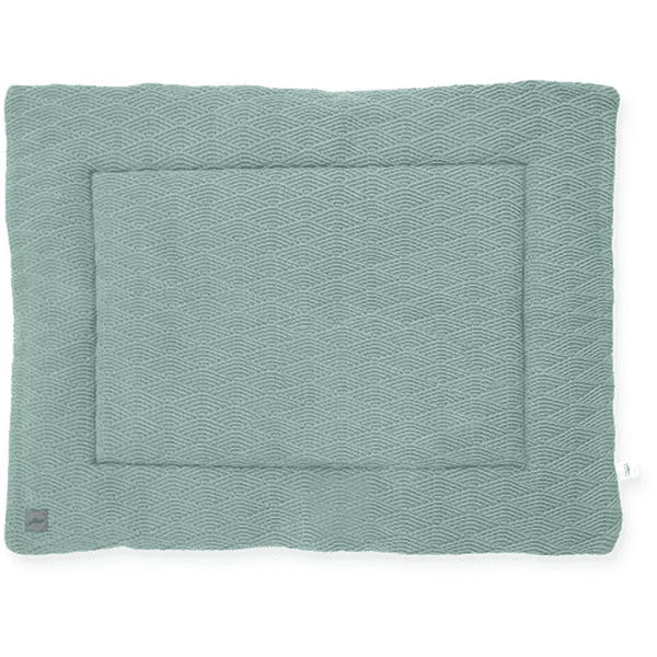 Jollein Manta De Gateo River Knit Ash Green 80x100 Cm