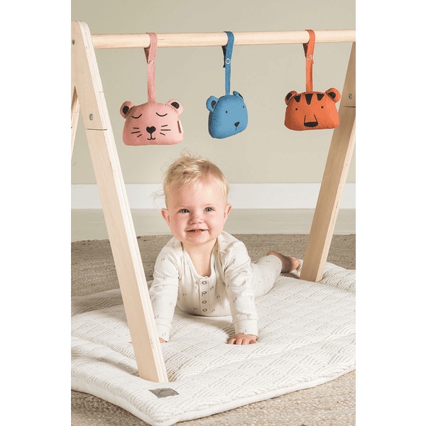 Jollein Manta De Gateo River Knit Cream White 80x100 Cm - Imagen 3