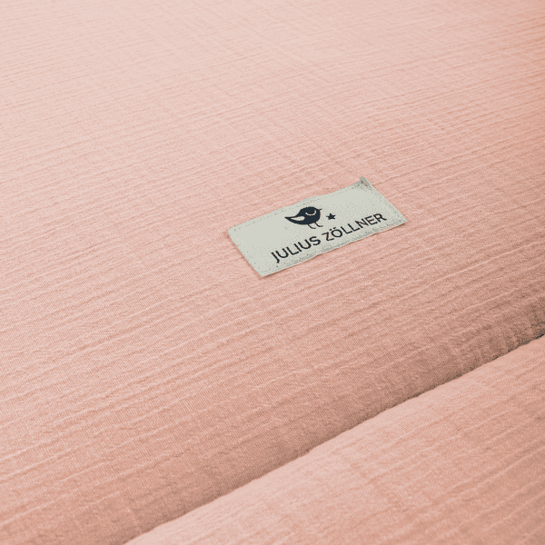 JULIUS ZÖLLNER JULIO ZÖLLNER Manta Para Niños Terra Dusty Rosa 95 X 135 Cm - Imagen 2