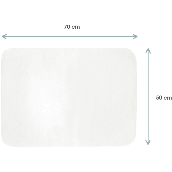 Kindsgard Sábana Bajera Para Cuna Tistap 50 X 70 Cm Blanco 2 Unidades - Imagen 3