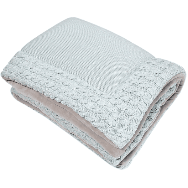 KINDSGUT Manta Infantil Azul Claro 90 X 70 Cm - Imagen 5