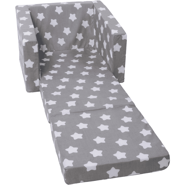 Knorr Toys® Knorr® Toys Sillón Infantil Grey White Stars - Imagen 3