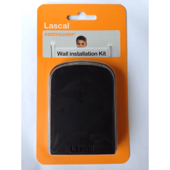 Lascal Kit Instalación En Pared De Barrera De Seguridad Para Kiddy Guard Negro