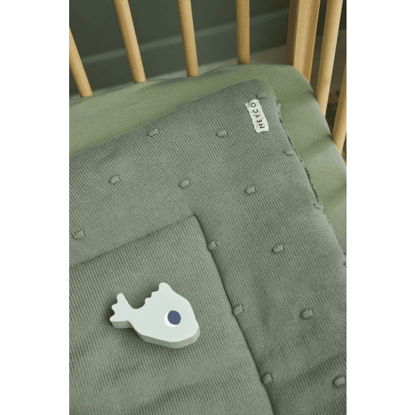 MEYCO Colchoneta Para Parque Infantil Mini Knots Forest Green - Imagen 5