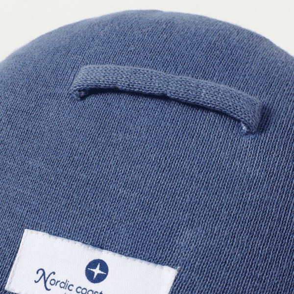 Nordic Coast Company Cojín Decorativo Globo " Welcome Little One" Azul - Imagen 5