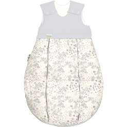 Odenwälder Saco De Dormir De 2 Piezas 4allSeasons Flower Birds Gris 70 - 110 Cm