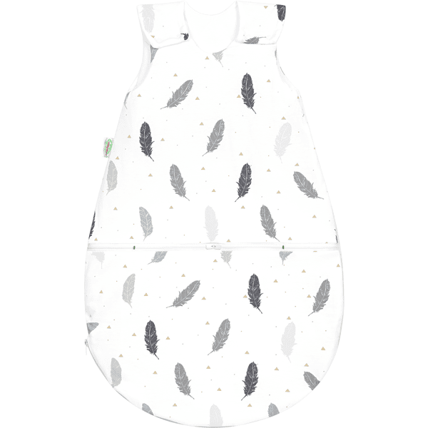 Odenwälder Saco De Dormir De Jersey Mucki®air Pluma Gris 60 Cm - 110 Cm - Imagen 2