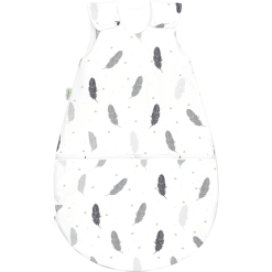 Odenwälder Saco De Dormir De Jersey Mucki®air Pluma Gris 60 Cm - 110 Cm