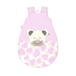 Odenwälder Saco De Dormir Mucki®air Sun Smart Heart S Light Rosa 70 Cm - 110 Cm