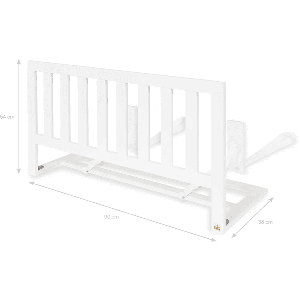 Pinolino Barrera De Seguridad Classic Para Boxspring Blanco Mate 90 Cm - Imagen 4