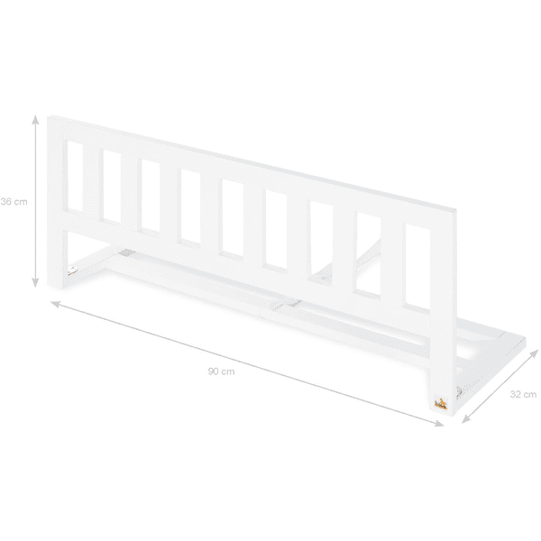 Pinolino Protector De Cama Classic Blanco Mate - Imagen 3