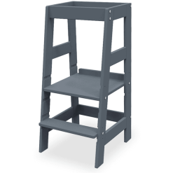 Pinolino Torre De Aprendizaje Fino Antracita Lacado