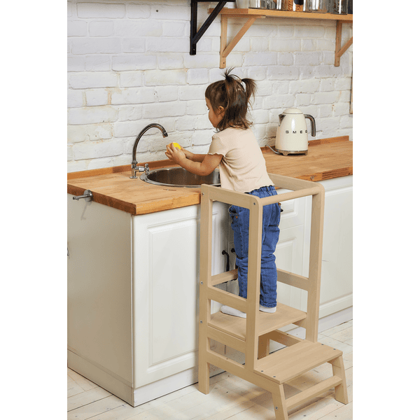 Polini Torre De Aprendizaje Infantil Step Madera - Imagen 2