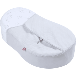 RED CASTLE Cocoonababy®-Fleur De Coton® Cobertura Para Almohada Cuña Forrada En Gris Perla