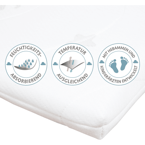 Roba Cuna Colch贸n Seguro Dormido AIR BALANCE PLUS 40x90 - Imagen 4