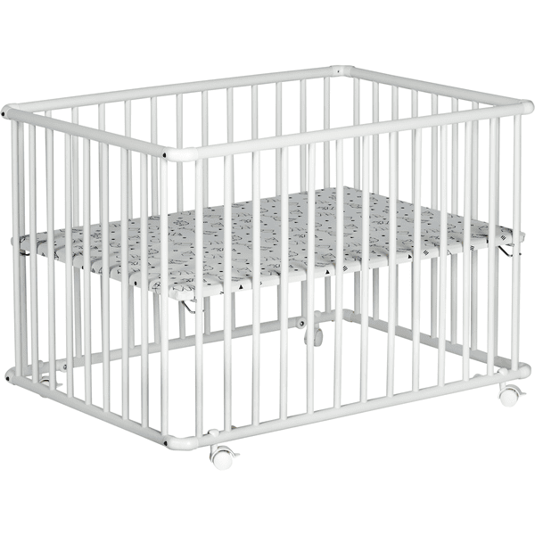 Schardt Parque Infantil Basic Blanco 75 X 100 Cm Origami Black