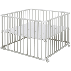 Schardt Playpen Basic Gris Claro 100 X 100 Cm Gris Estrella
