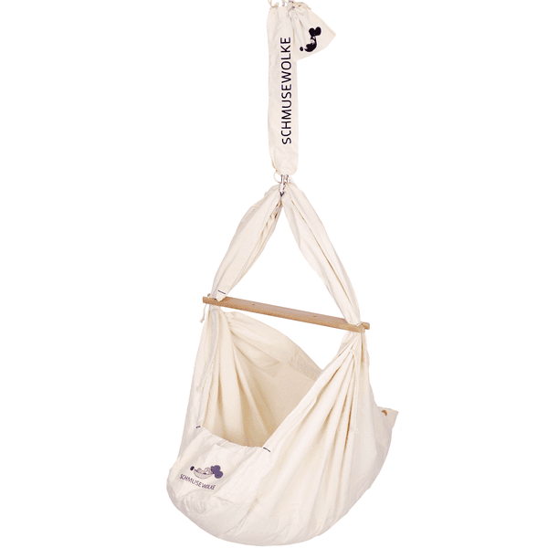 SCHMUSEWOLKE Cuna Colgante Con Soporte Para La Puerta Bio - Imagen 4