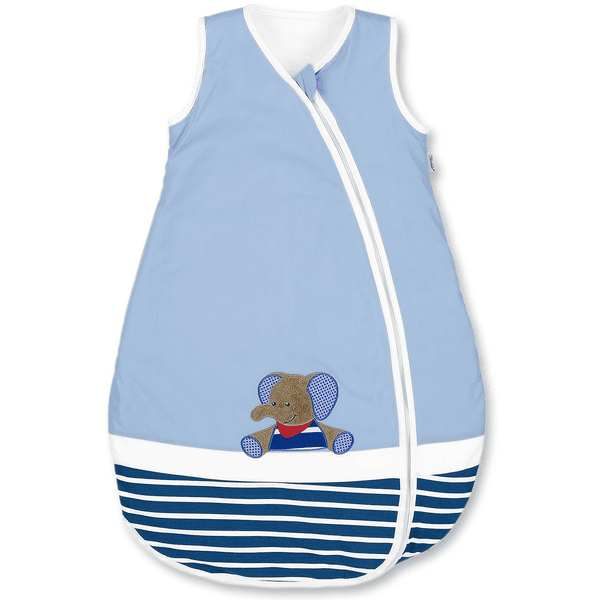 Sterntaler Saco De Dormir De Verano Elefante Erwin Jeans 70 - -110 Cm - Imagen 3