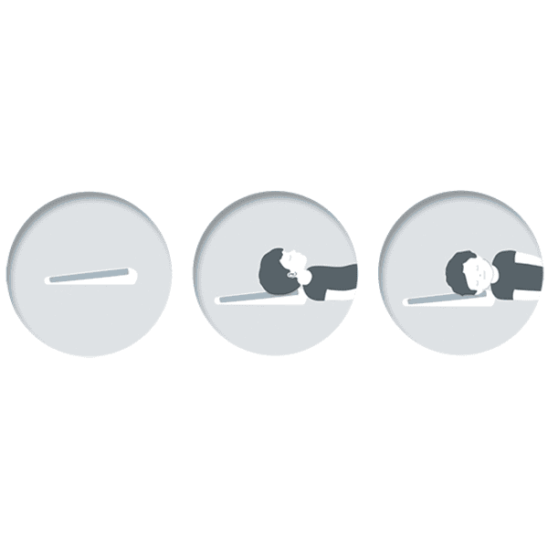 THERALINE Almohada Infantil Azul/gris Melange Bamboo Collection - Imagen 5