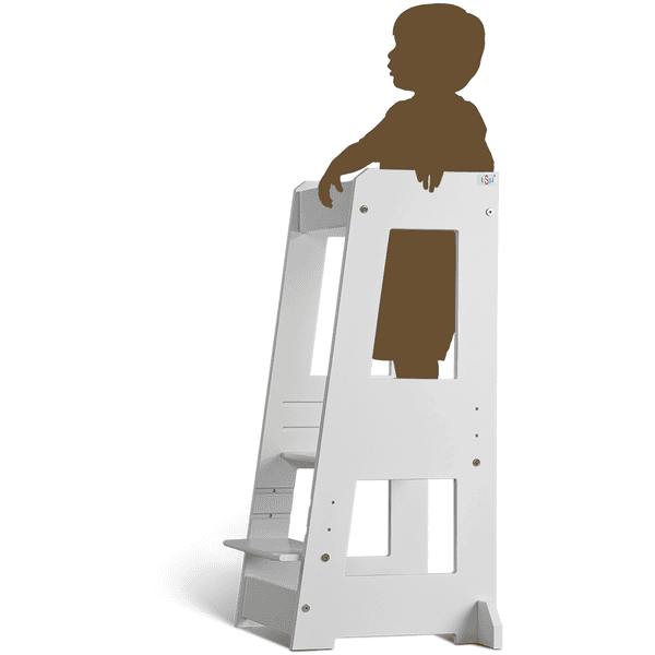 TiSsi Torre De Aprendizaje Félix Blanco Madera - Imagen 2