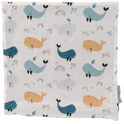 Ullenboom Funda De Cojín Ballenas Azules 40 X 40 Cm