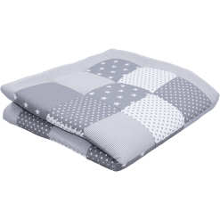 Ullenboom Manta De Gateo Y Para Corral 140X140 Cm Estrellas Grises